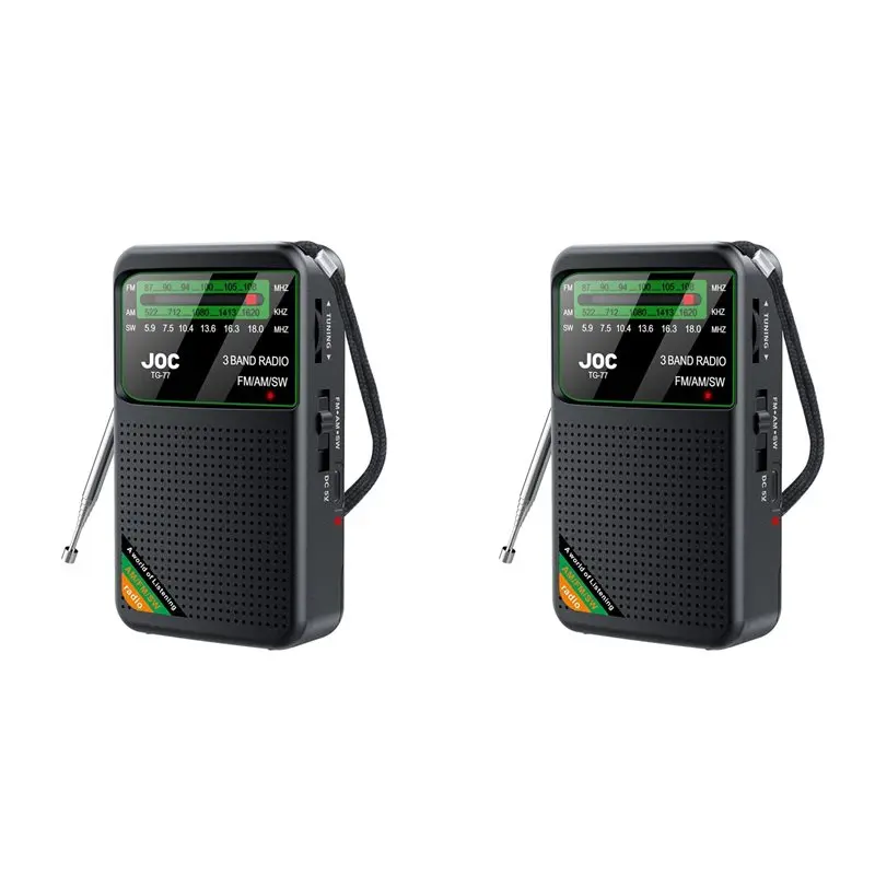 ABIJ-2X Pocket Radio Portable Mini Full Band Radio AM/FM/SW Radio With Rechargeable Battery Support Earphone Miniradi,B
ABIJ-2X Pocket Radio Portable Mini Full Band Radio AM/FM/SW Radio With Rechargeable Battery Support Earphone Miniradi,B