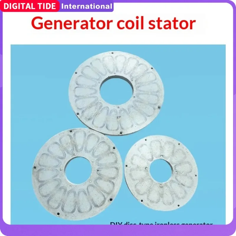 2000/3000W Generator Coil Stator High-power Coreless Disc Generator Coil Disc Multi-stage Coil High-efficiency Low Resistance
2000/3000W Generator Coil Stator High-power Coreless Disc Generator Coil Disc Multi-stage Coil High-efficiency Low Resistance