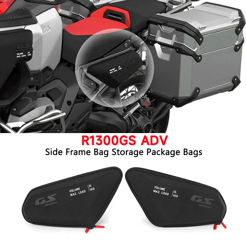 New Motorcycle Side Frame Bag Storage Package Bags Waterproof Bag For BMW R1300GS Adventure R1300 GS ADV R 1300 GSA 2024 2025
New Motorcycle Side Frame Bag Storage Package Bags Waterproof Bag For BMW R1300GS Adventure R1300 GS ADV R 1300 GSA 2024 2025