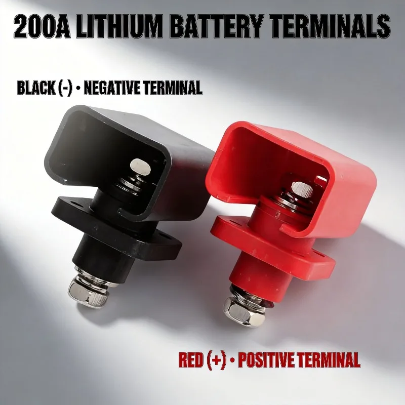 200A Pure Copper Lithium Battery Energy Storage Terminal Connector Battery Post for Power Supply System Connection Parts
200A Pure Copper Lithium Battery Energy Storage Terminal Connector Battery Post for Power Supply System Connection Parts