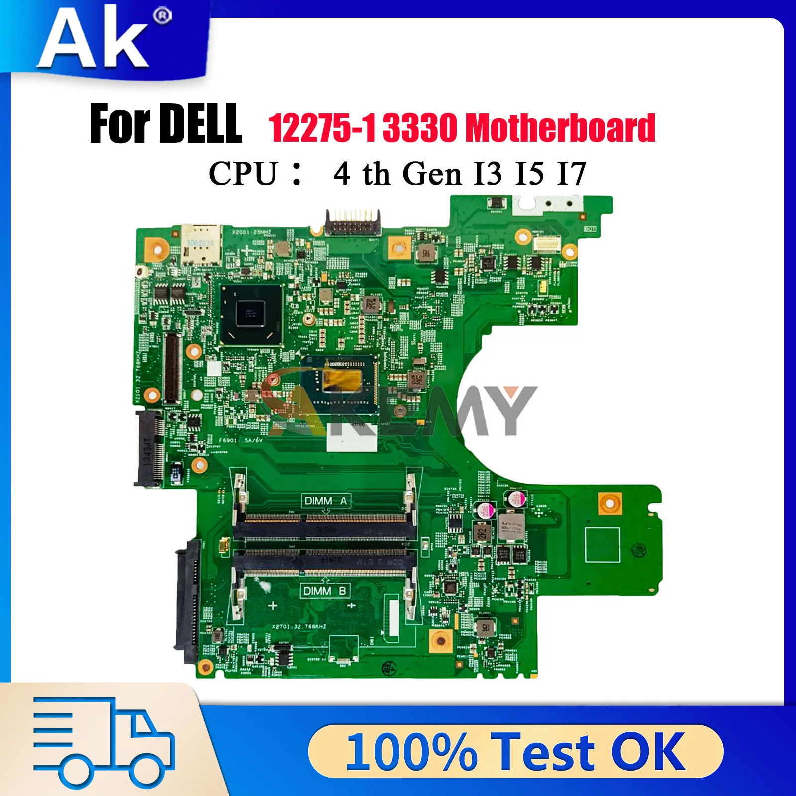Материнская плата для ноутбука Dell Latitude 3330 12275-1 с процессором DDR3 CN-02D6MM 0FC2X0 0W29HP, 100% полностью протестирована
Материнская плата для ноутбука Dell Latitude 3330 12275-1 с процессором DDR3 CN-02D6MM 0FC2X0 0W29HP, 100% полностью протестирована