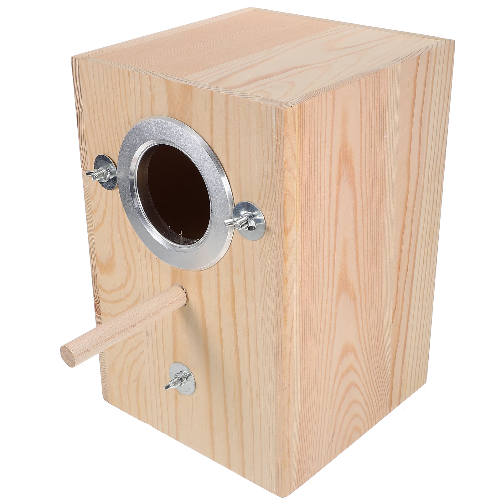 Wooden Bird House Parakeet Nesting Box for Cages Mating Breeding H Painted Outdoor Garden Pet Supplies
Wooden Bird House Parakeet Nesting Box for Cages Mating Breeding H Painted Outdoor Garden Pet Supplies