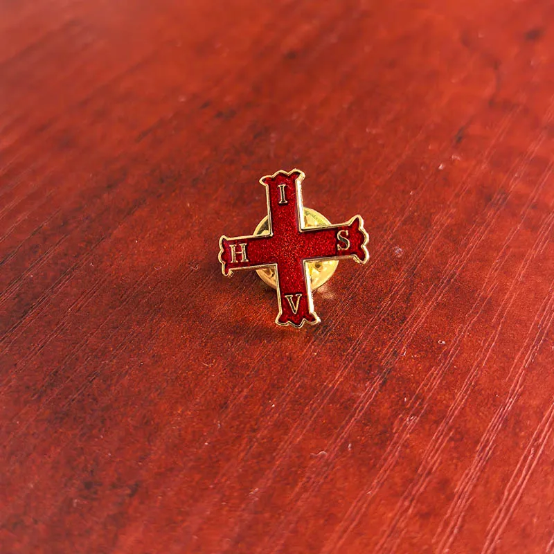 10pcs Soft Enamel Freemason Red Cross Of Constantine Pins and Brooch Masonic Lapel Pin Badge Free Masons Metal Craft Gift
10pcs Soft Enamel Freemason Red Cross Of Constantine Pins and Brooch Masonic Lapel Pin Badge Free Masons Metal Craft Gift