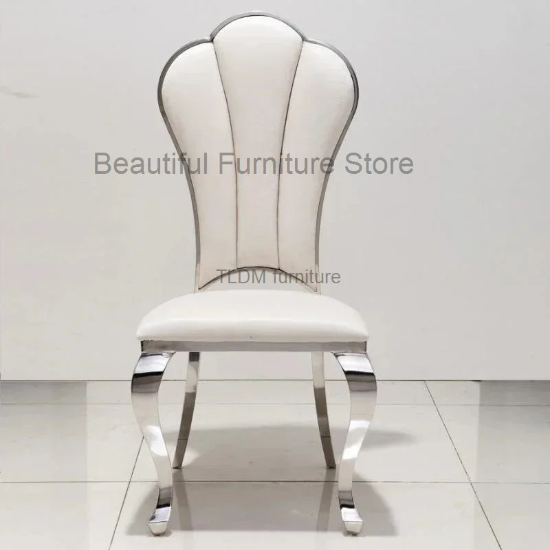 European Backrest Dining Chairs Luxury Living Room Furniture Custom Leather Reception Chair Modern Restaurant Dining Chair U
European Backrest Dining Chairs Luxury Living Room Furniture Custom Leather Reception Chair Modern Restaurant Dining Chair U