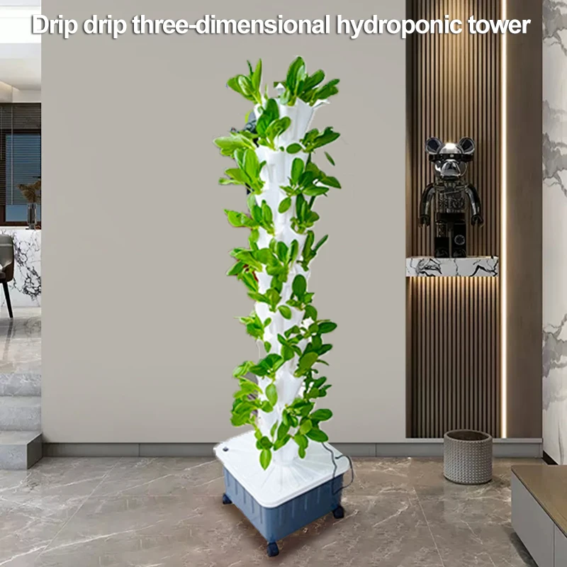 8-12Floors Vertical Hydroponic Tower Greenhouse Garden Indoor Soilless Culture Growing System Vertical Tower Veg Planter GrowPot
8-12Floors Vertical Hydroponic Tower Greenhouse Garden Indoor Soilless Culture Growing System Vertical Tower Veg Planter GrowPot