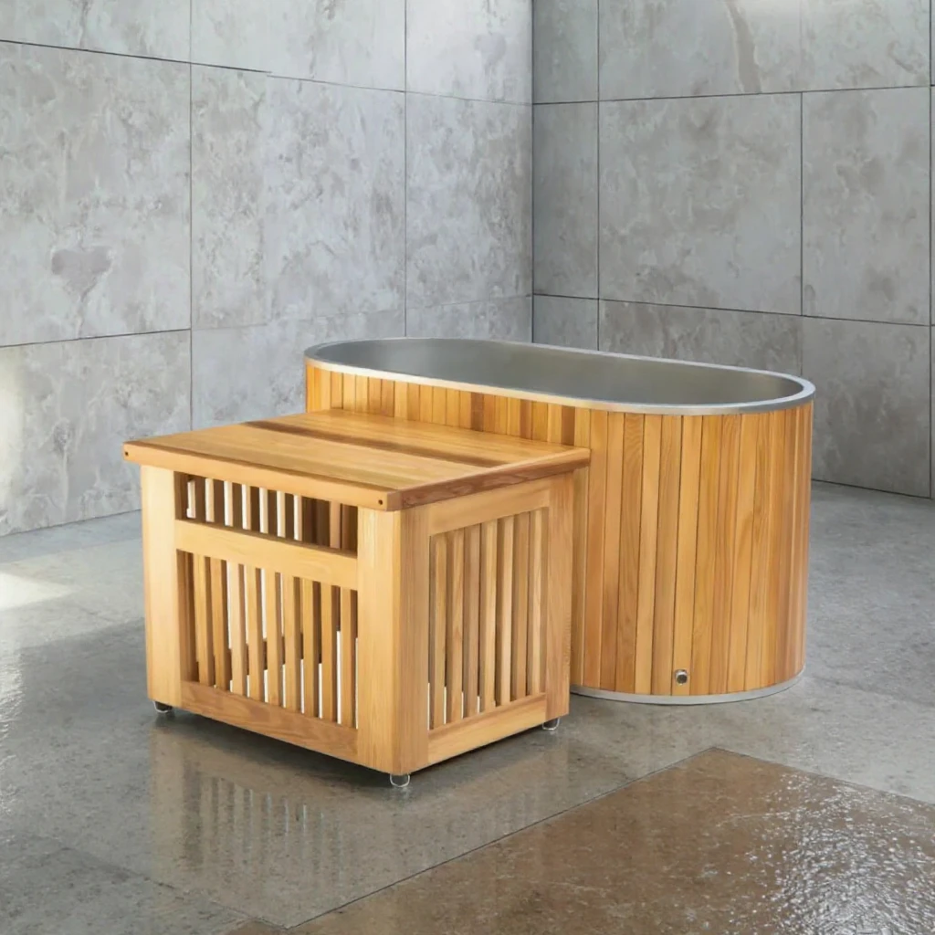 Ice Bath Tub With Chiller And Filter Intelligent Silent Ice Bath Machine Outdoor Sauna Water Cooler Cold Plunge Wood Bucket Pod
Ice Bath Tub With Chiller And Filter Intelligent Silent Ice Bath Machine Outdoor Sauna Water Cooler Cold Plunge Wood Bucket Pod