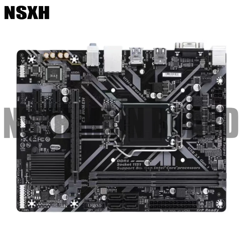 Original H310M S2 2.0 Motherboard 32GB LGA 1151 DDR4 Micro ATX Mainboard 100% Tested Fully Work
Original H310M S2 2.0 Motherboard 32GB LGA 1151 DDR4 Micro ATX Mainboard 100% Tested Fully Work