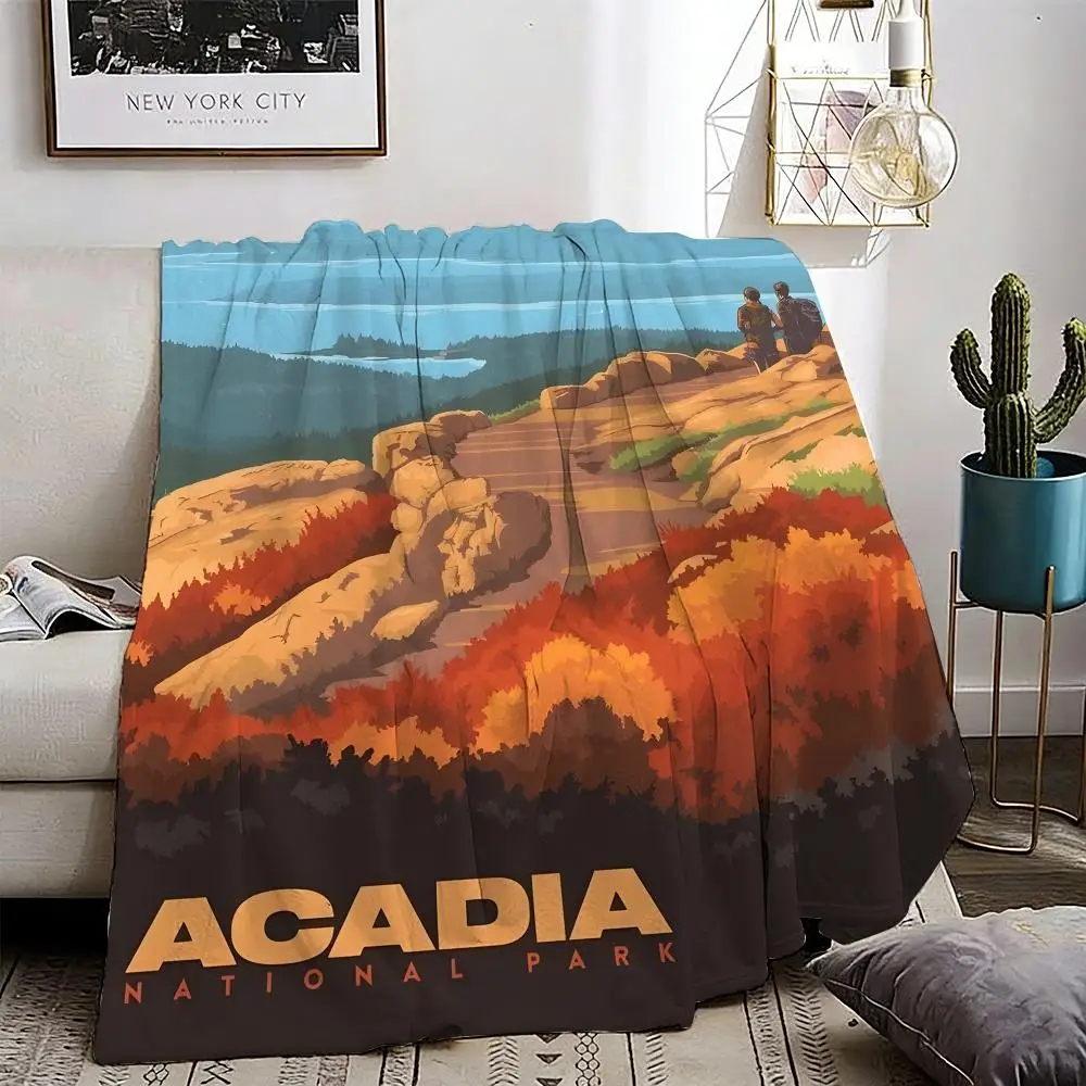 Acadia National Park Throw Lightweight 240g Flannel Blanket Soft Skin-friendly for Summer Cooling
Acadia National Park Throw Lightweight 240g Flannel Blanket Soft Skin-friendly for Summer Cooling