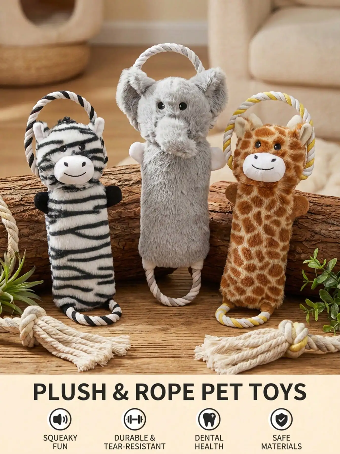 PETSIN Cute Animal Shaped Dog Toy, Containing BB Barking Sound, Interactive Play For Dogs
PETSIN Cute Animal Shaped Dog Toy, Containing BB Barking Sound, Interactive Play For Dogs
