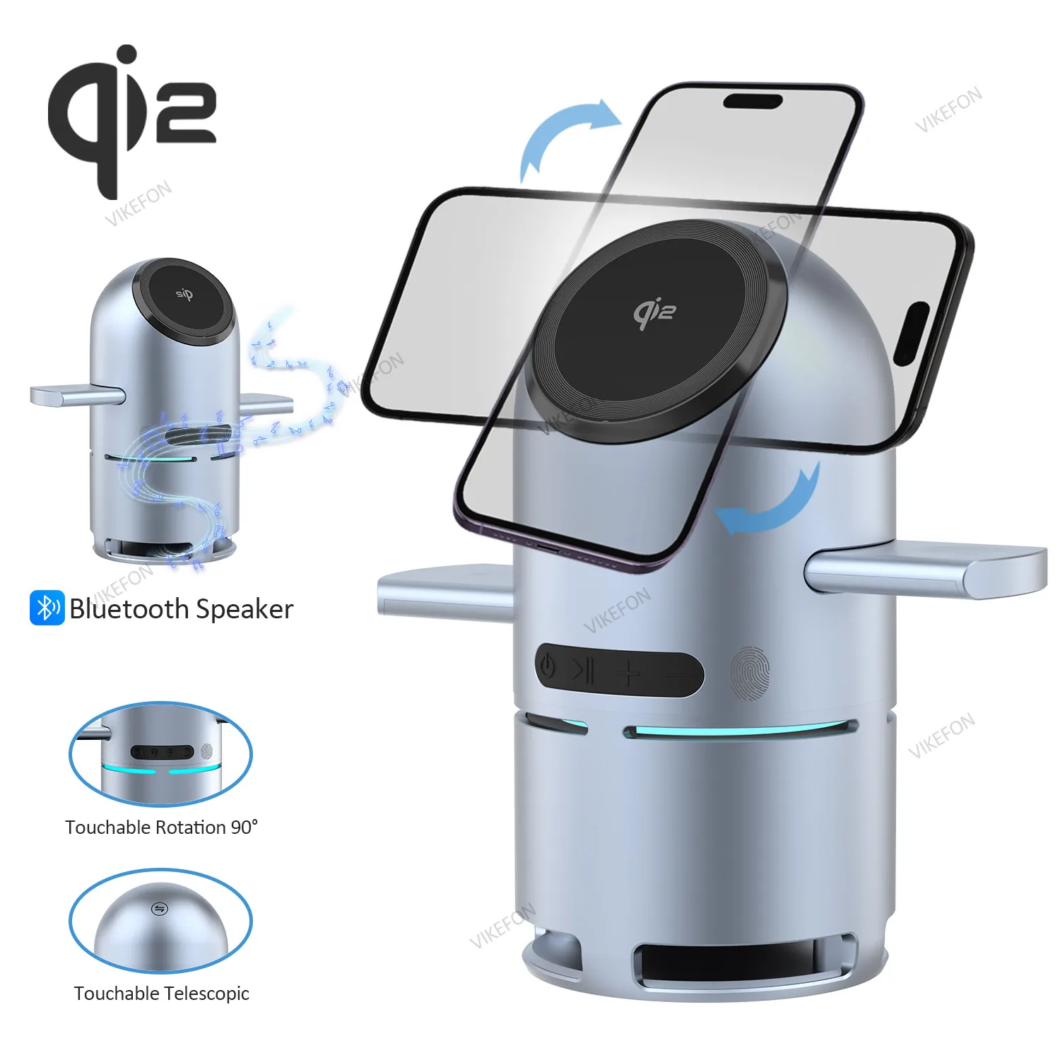 Магнитное беспроводное зарядное устройство 3 в 1 qi2 15 Вт, настольный Bluetooth-динамик для iPhone 17 ~ 12 Apple Watch 11-2 Airpods Pro 3, быстрая зарядка
Магнитное беспроводное зарядное устройство 3 в 1 qi2 15 Вт, настольный Bluetooth-динамик для iPhone 17 ~ 12 Apple Watch 11-2 Airpods Pro 3, быстрая зарядка