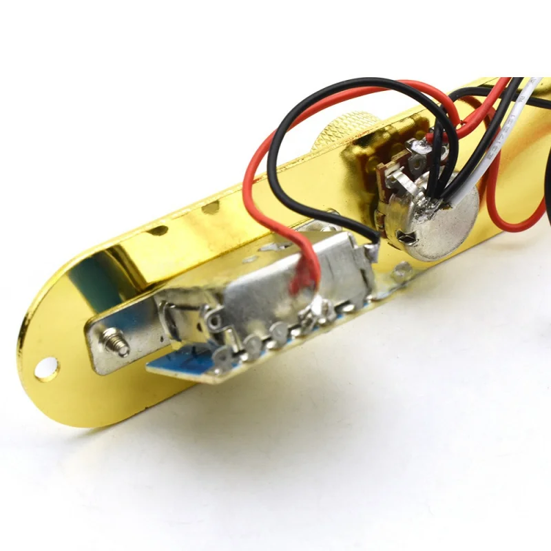 Telecaster Style Metal Control Plate Full Assembly Complete Wiring Guitar Upgrade Parts
Telecaster Style Metal Control Plate Full Assembly Complete Wiring Guitar Upgrade Parts