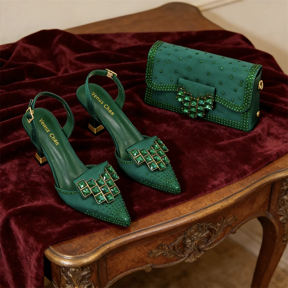 Роскошные вечерние туфли и клатч со стразами для женщин 2026: Элегантные удобные туфли на кристаллическом каблуке с подходящими вечерними сумочками
Роскошные вечерние туфли и клатч со стразами для женщин 2026: Элегантные удобные туфли на кристаллическом каблуке с подходящими вечерними сумочками