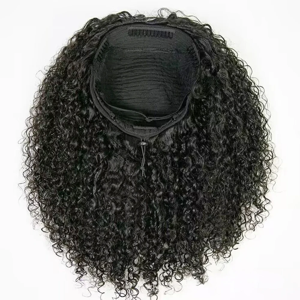 Pixie Curly Half Wigs 100% Human Hair 250% High Density Glueless Wigs Pixie Curl No Lace Wigs HairUGo
Pixie Curly Half Wigs 100% Human Hair 250% High Density Glueless Wigs Pixie Curl No Lace Wigs HairUGo