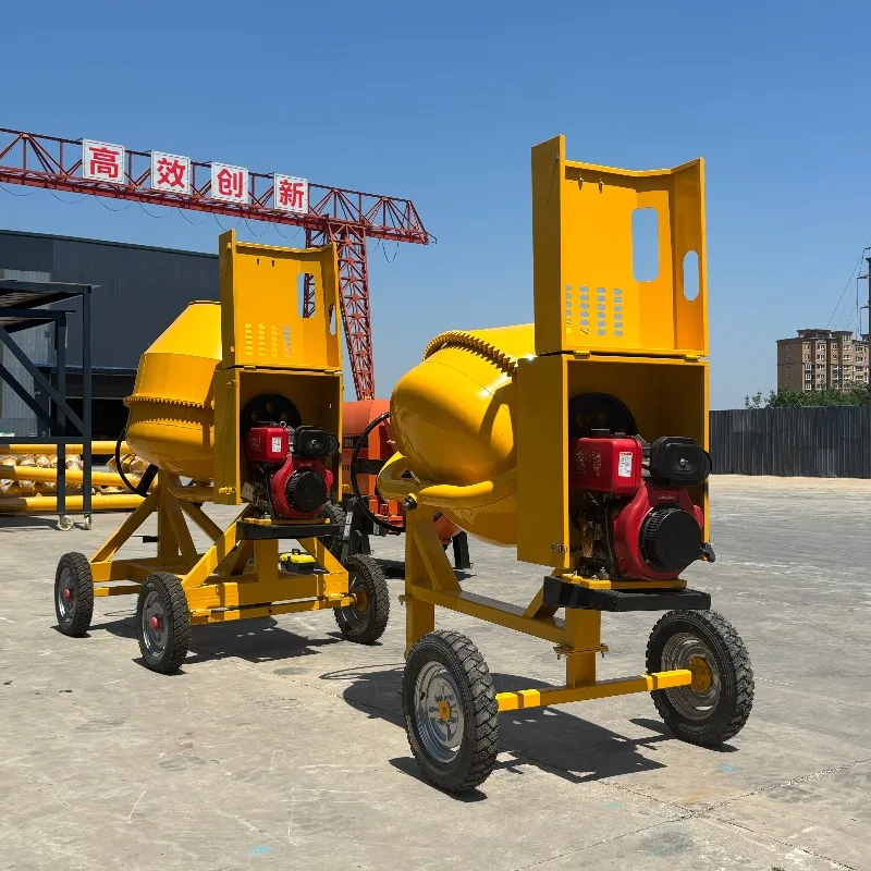 350L-700L Mobile Concrete Mixer Direct Sale Diesel/Electric Cement Mixing Machine 6HP Four-wheel High Productivity
350L-700L Mobile Concrete Mixer Direct Sale Diesel/Electric Cement Mixing Machine 6HP Four-wheel High Productivity