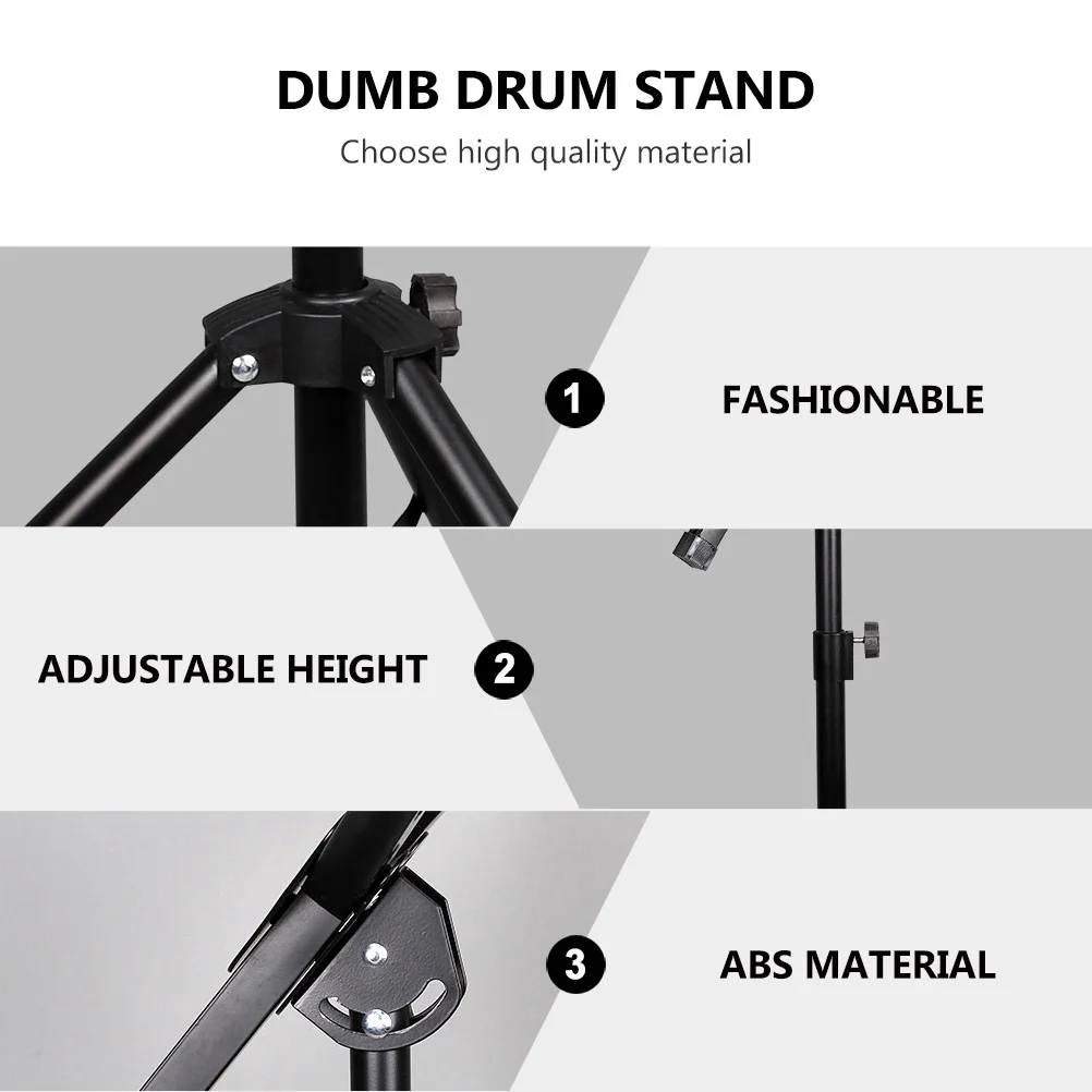 Rubber Practice Pad Stand Dumb Drum Shelf Tripod Beginner Instrument Rack Support Holder Snare Bracket
Rubber Practice Pad Stand Dumb Drum Shelf Tripod Beginner Instrument Rack Support Holder Snare Bracket