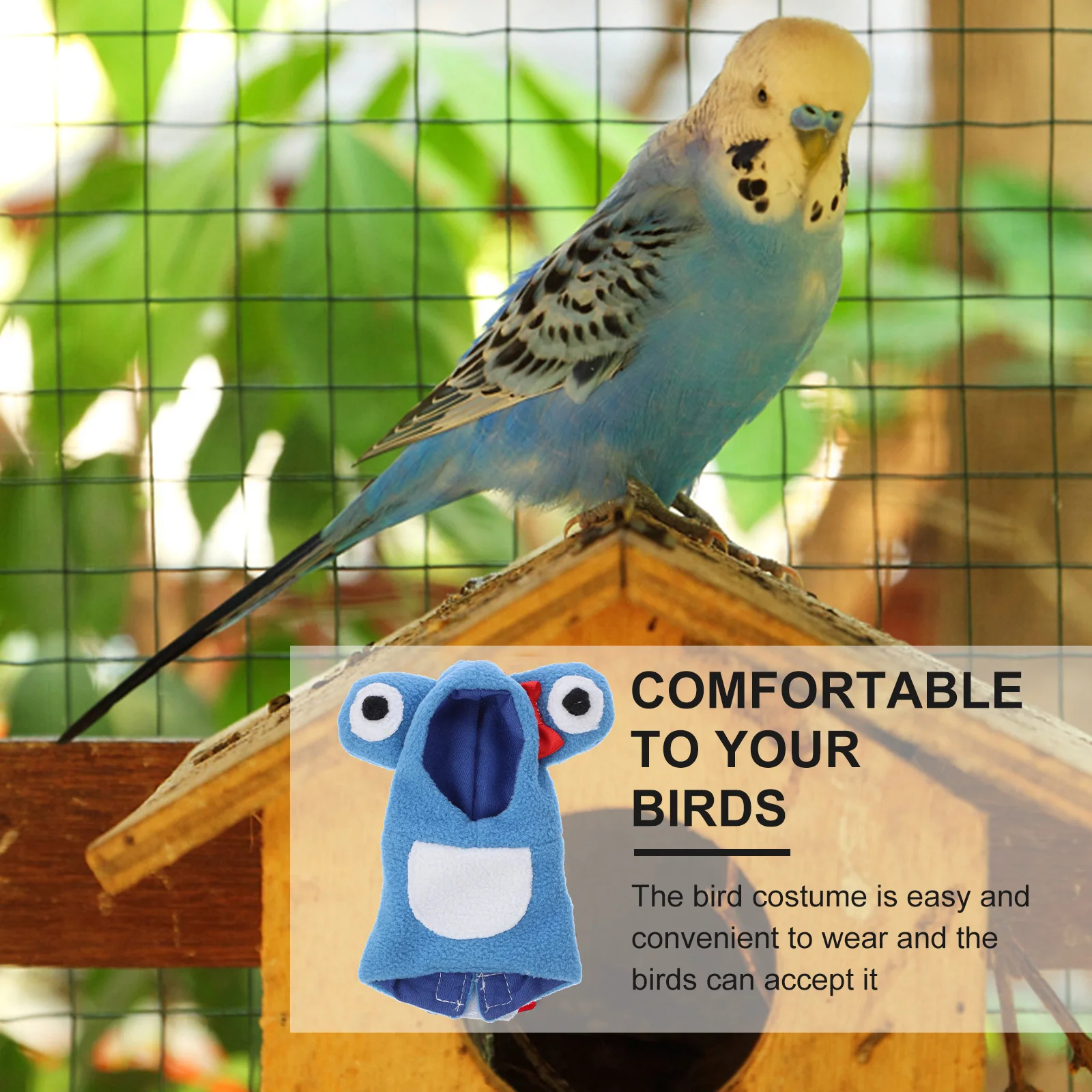 Parrot Hoodie Costume For Cockatiel Macaw Bird Warm Waterproof Pet Clothing Outdoor Flight Suit Pet Bird Supplies
Parrot Hoodie Costume For Cockatiel Macaw Bird Warm Waterproof Pet Clothing Outdoor Flight Suit Pet Bird Supplies