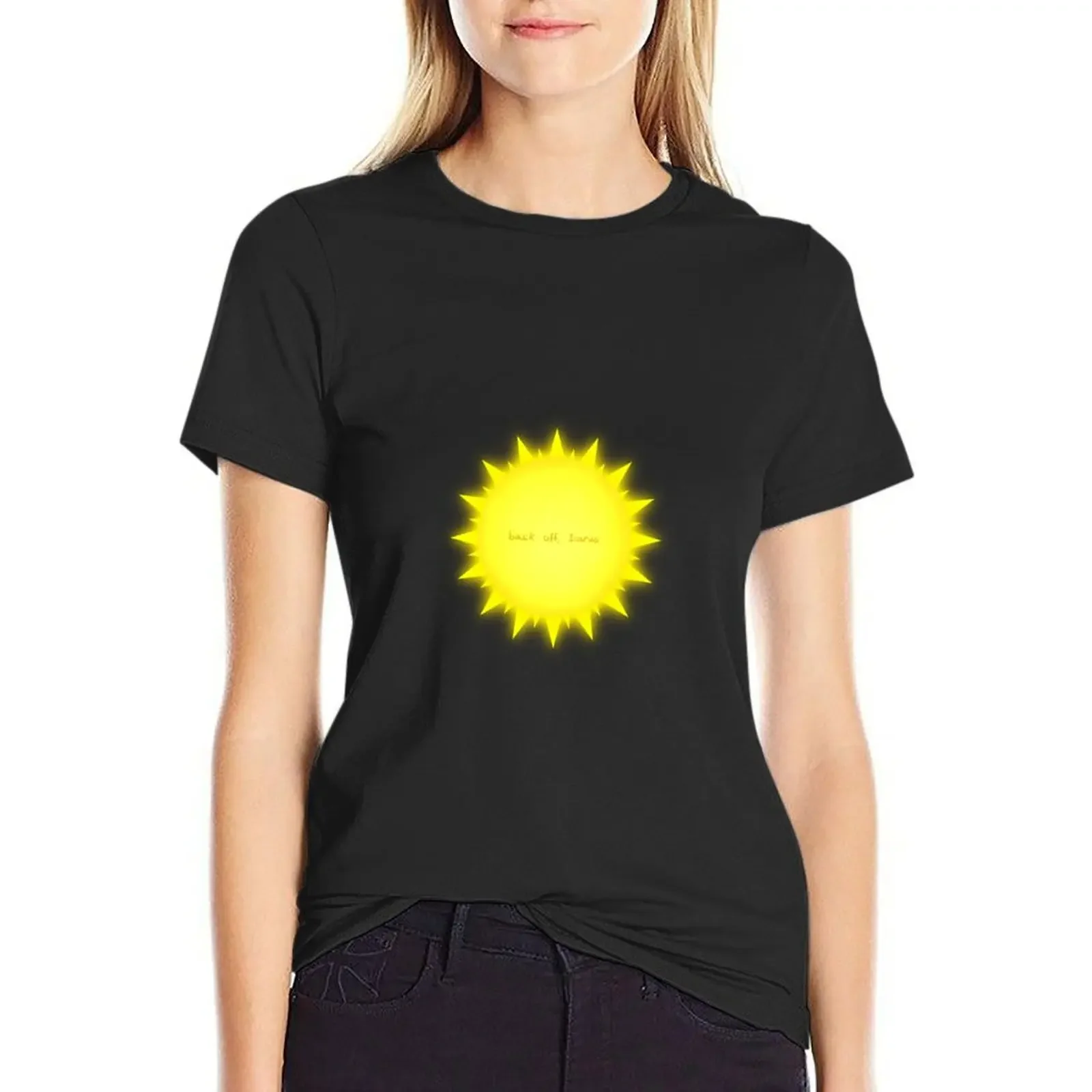 Don't Be An Icarus T-Shirt hippie clothes Short sleeve tee oversized summer blouses woman 2025
Don't Be An Icarus T-Shirt hippie clothes Short sleeve tee oversized summer blouses woman 2025