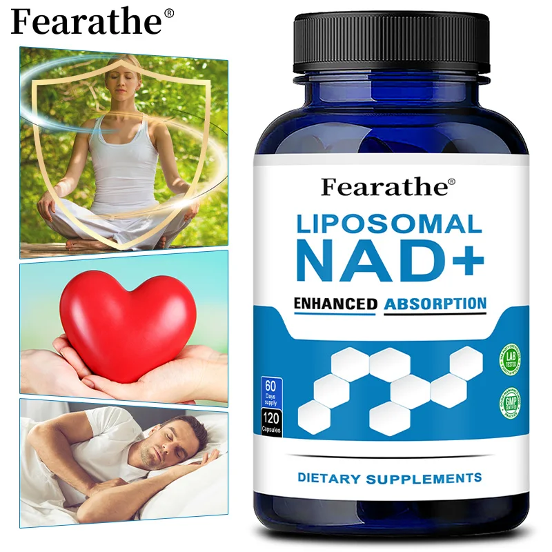 Liposomal NAD+ Capsules, Antioxidant, Supports Cellular Metabolism, Daily Energy, Mental Clarity & Immune Wellness, Anti-Aging
Liposomal NAD+ Capsules, Antioxidant, Supports Cellular Metabolism, Daily Energy, Mental Clarity & Immune Wellness, Anti-Aging