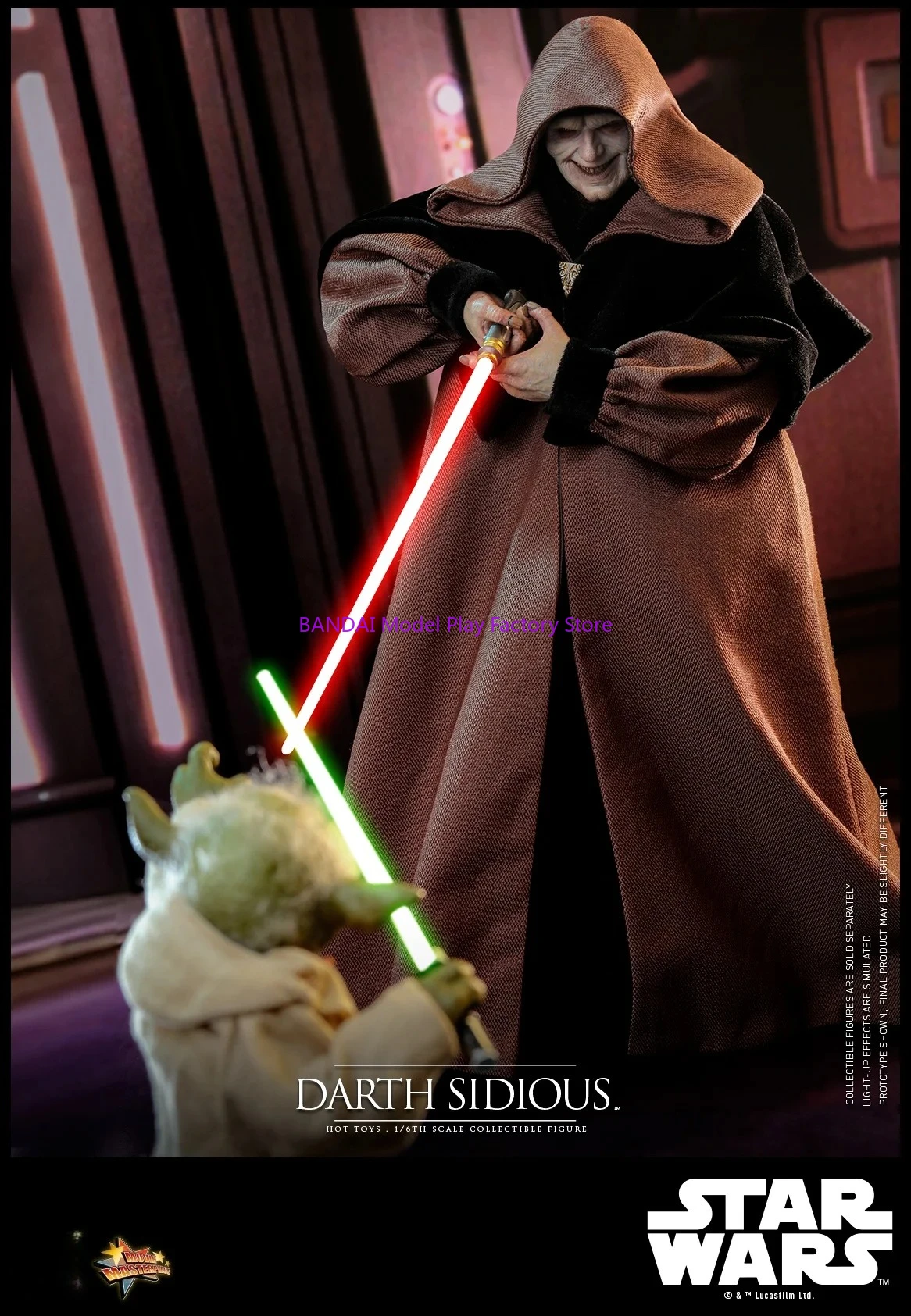In Stock HT MMS745 1/6 Male Darth Sidious Spa Palpatine Star Wars Respected Emperor Full Set 12in Action Figure Body
In Stock HT MMS745 1/6 Male Darth Sidious Spa Palpatine Star Wars Respected Emperor Full Set 12in Action Figure Body