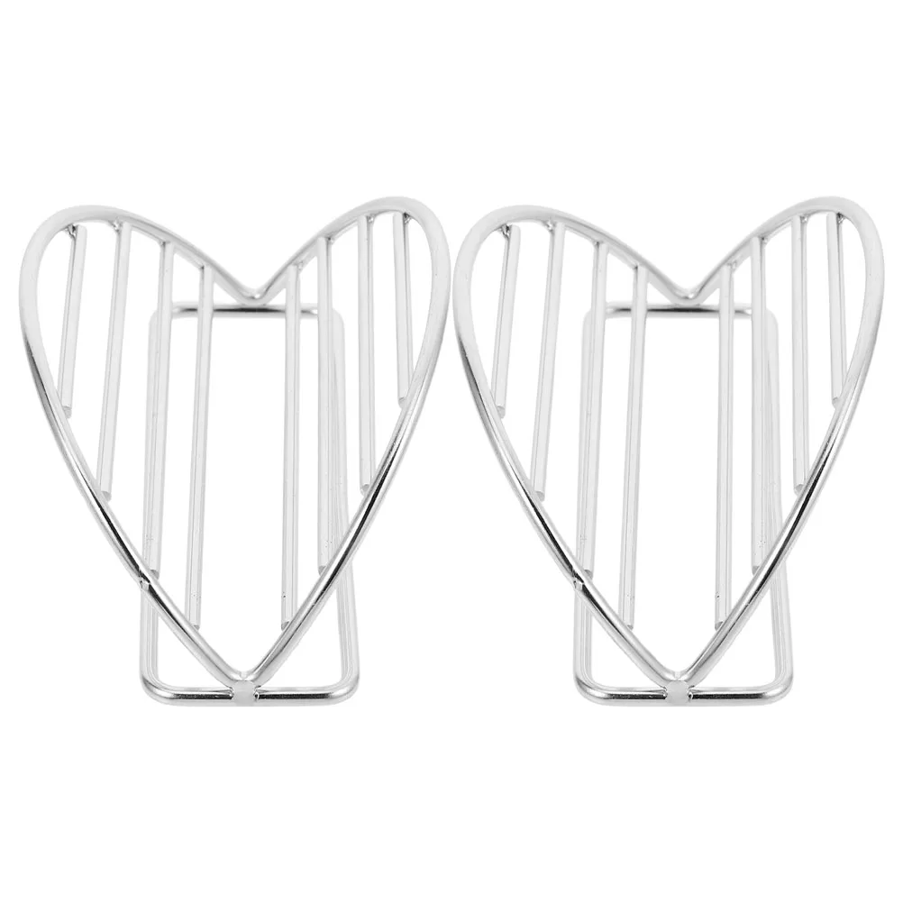2 Pcs Stainless Steel Pancake Rack Taco Holder Stand Snack Display Plate Tray Baking Metal Sushi 
2 Pcs Stainless Steel Pancake Rack Taco Holder Stand Snack Display Plate Tray Baking Metal Sushi