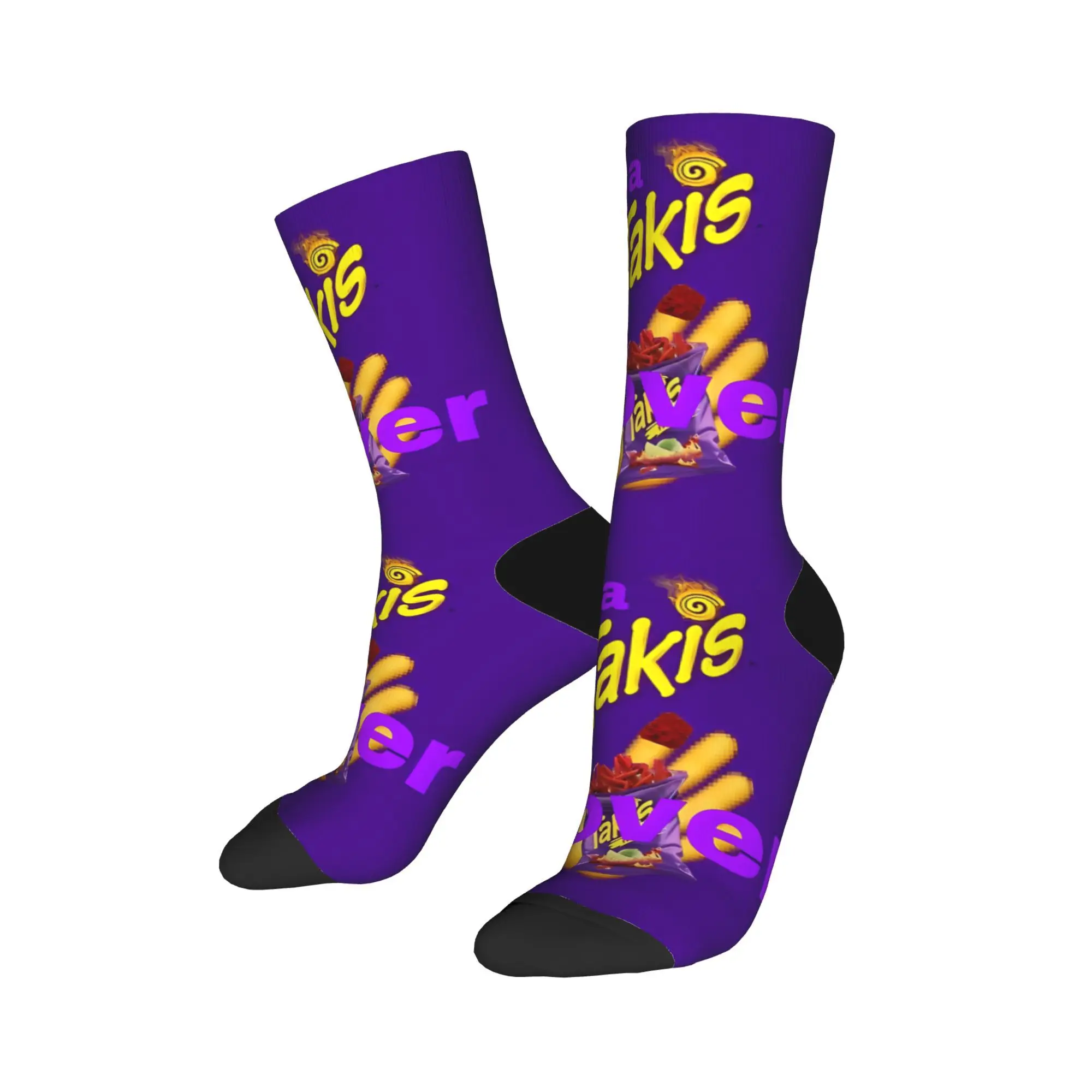 Happy Funny Male Men Socks Hip Hop Cartoon Snack Print Sock Polyester Takis Sport Women Socks Spring Summer Autumn Winter
Happy Funny Male Men Socks Hip Hop Cartoon Snack Print Sock Polyester Takis Sport Women Socks Spring Summer Autumn Winter