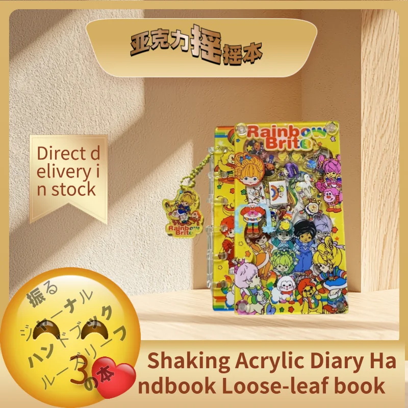 A5 A7 Shaking Acrylic Diary Handbook Loose-leaf Book Cartoon Super Cute Kawaii Creative Student Stationery Gifts Little Secret
A5 A7 Shaking Acrylic Diary Handbook Loose-leaf Book Cartoon Super Cute Kawaii Creative Student Stationery Gifts Little Secret
