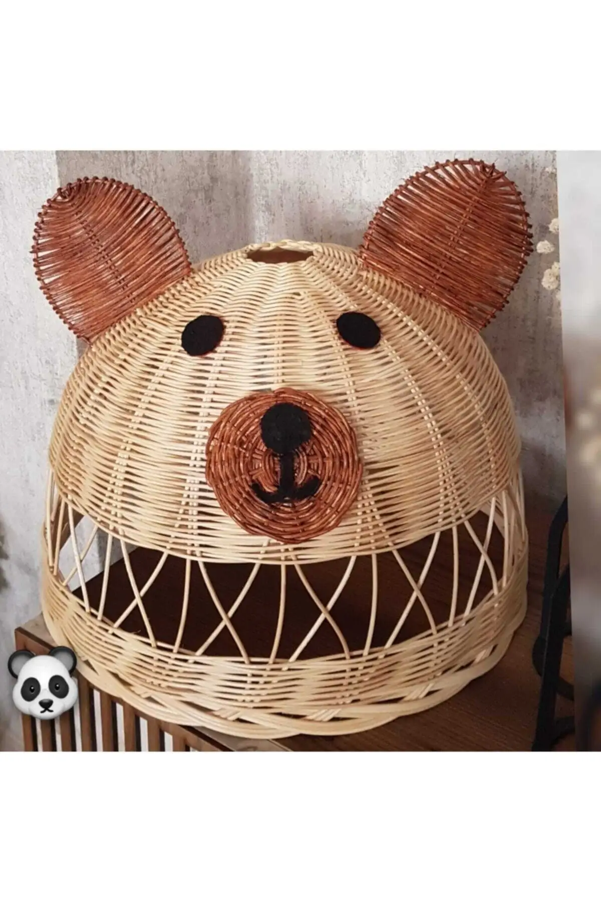 DOLBOVI Rattan bamboo kids room chandelier bear figured Panda ear chandelier
DOLBOVI Rattan bamboo kids room chandelier bear figured Panda ear chandelier