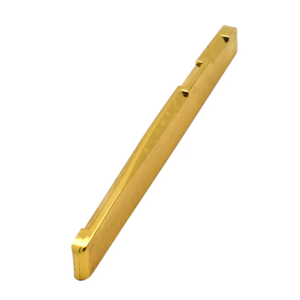 Brass Bridge Saddle Nut Replacement Parts 76MM Material for Classical Folk Guitar Better Tone Clarity Sustain Use
Brass Bridge Saddle Nut Replacement Parts 76MM Material for Classical Folk Guitar Better Tone Clarity Sustain Use