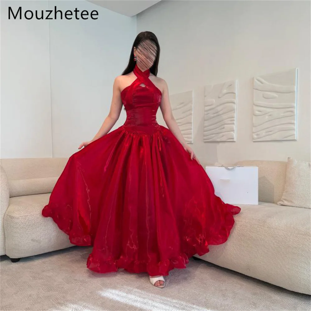 Mouzhetee Elegant A-Line Shiny Pleat Evening Dresses Formal Party Gowns for Women Simple Prom Gown Customize 2026
Mouzhetee Elegant A-Line Shiny Pleat Evening Dresses Formal Party Gowns for Women Simple Prom Gown Customize 2026