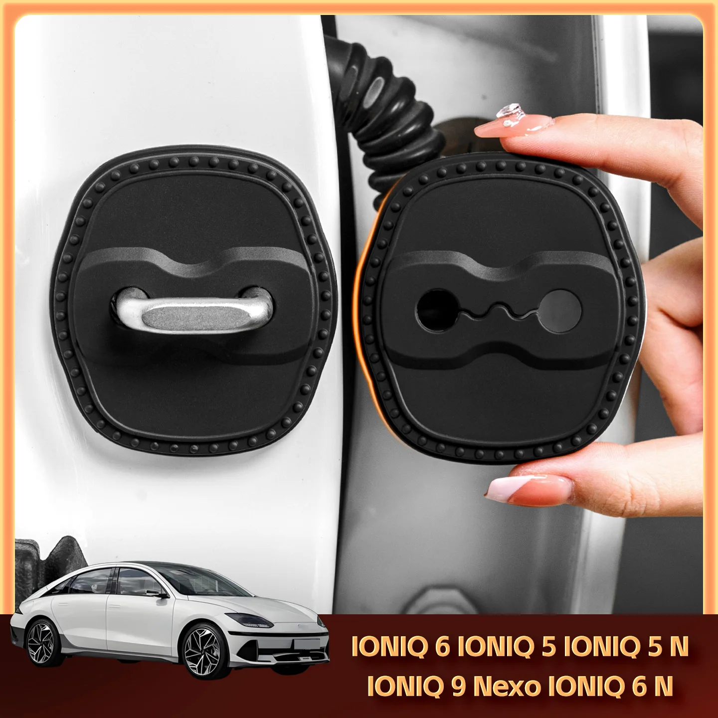 2/4Pcs Silicone Car Door Lock Cover Protective Decoration Case For Hyundai IONIQ 6 IONIQ 5 IONIQ 5 N IONIQ 9 Nexo IONIQ 6 N
2/4Pcs Silicone Car Door Lock Cover Protective Decoration Case For Hyundai IONIQ 6 IONIQ 5 IONIQ 5 N IONIQ 9 Nexo IONIQ 6 N