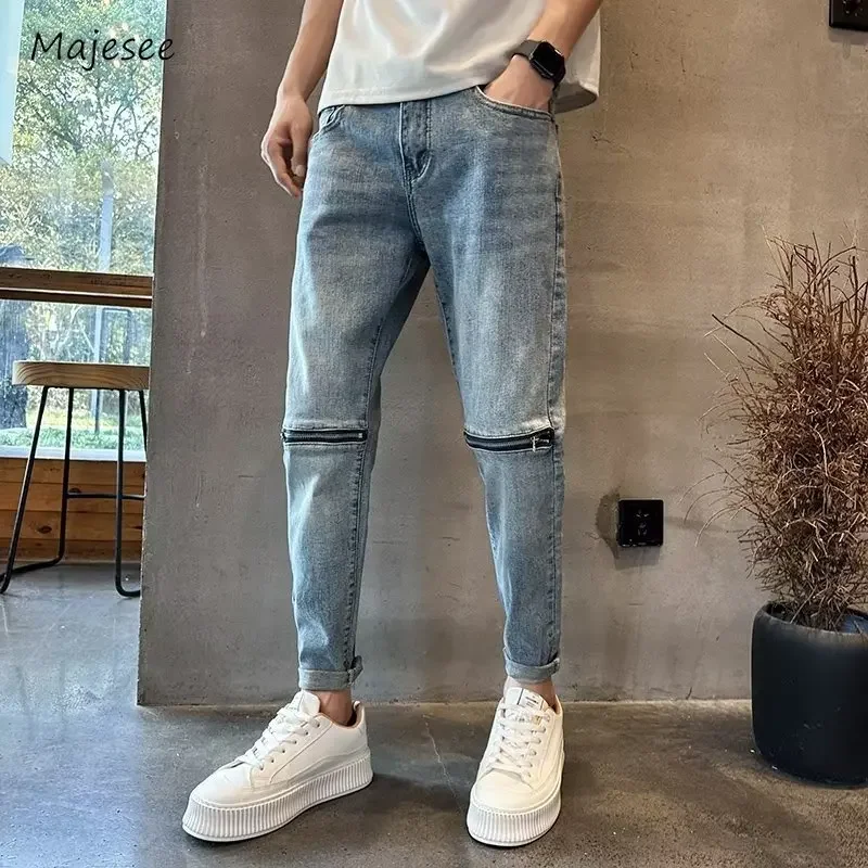 Pencil Jeans Men High Street Fashion Spring Autumn Slim Zipper Design Retro American Style Teenagers All-match Popular Simple
Pencil Jeans Men High Street Fashion Spring Autumn Slim Zipper Design Retro American Style Teenagers All-match Popular Simple