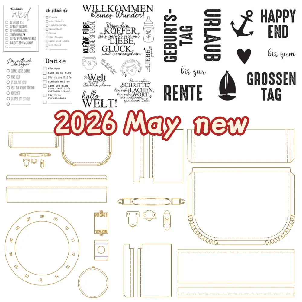 2026 May new Die einzelnen Stanzen Metal Cut dies and Stamps for DIY Scrapbooking Photo Album Embossing Decorative Paper Cards
2026 May new Die einzelnen Stanzen Metal Cut dies and Stamps for DIY Scrapbooking Photo Album Embossing Decorative Paper Cards