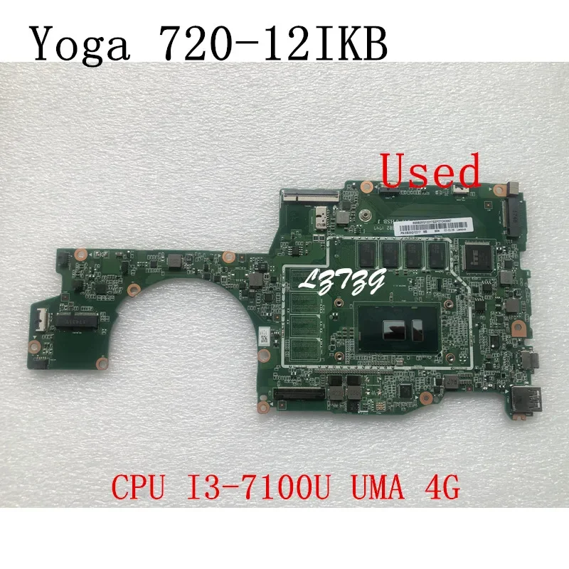 Используется для Lenovo Yoga 720-12IKB, материнская плата для ноутбука, процессор I3-7100U UMA, 4 ГБ ОЗУ, FRU 5B20Q12217 5B20Q12235
Используется для Lenovo Yoga 720-12IKB, материнская плата для ноутбука, процессор I3-7100U UMA, 4 ГБ ОЗУ, FRU 5B20Q12217 5B20Q12235