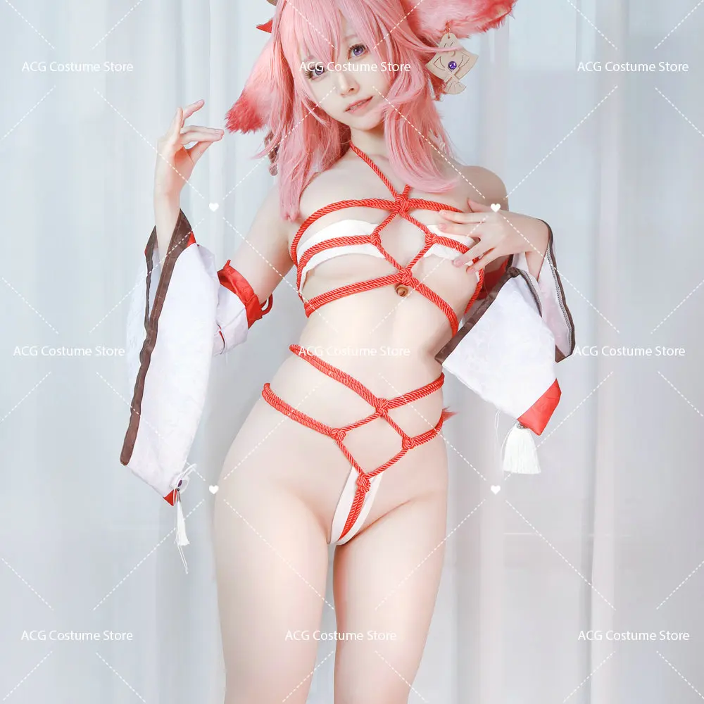 Womens Anime Psychic Cosplay Costumes Tie Uniform Japanese Kimono Witch Uniform Sexy Bikini Lingerie Set Halloween Costumes
Womens Anime Psychic Cosplay Costumes Tie Uniform Japanese Kimono Witch Uniform Sexy Bikini Lingerie Set Halloween Costumes