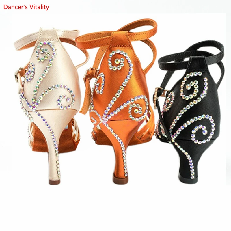 Latin Dance Shoes for Women Dance Shoes Professional National Standard Dance Practice Shoes Medium and High Heels Dance Shoes
Latin Dance Shoes for Women Dance Shoes Professional National Standard Dance Practice Shoes Medium and High Heels Dance Shoes