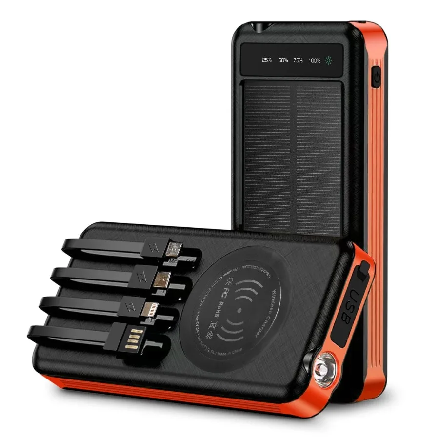 ZL809-OR Уличный Power Bank - 10000 мАч с солнечной зарядкой
ZL809-OR Уличный Power Bank - 10000 мАч с солнечной зарядкой