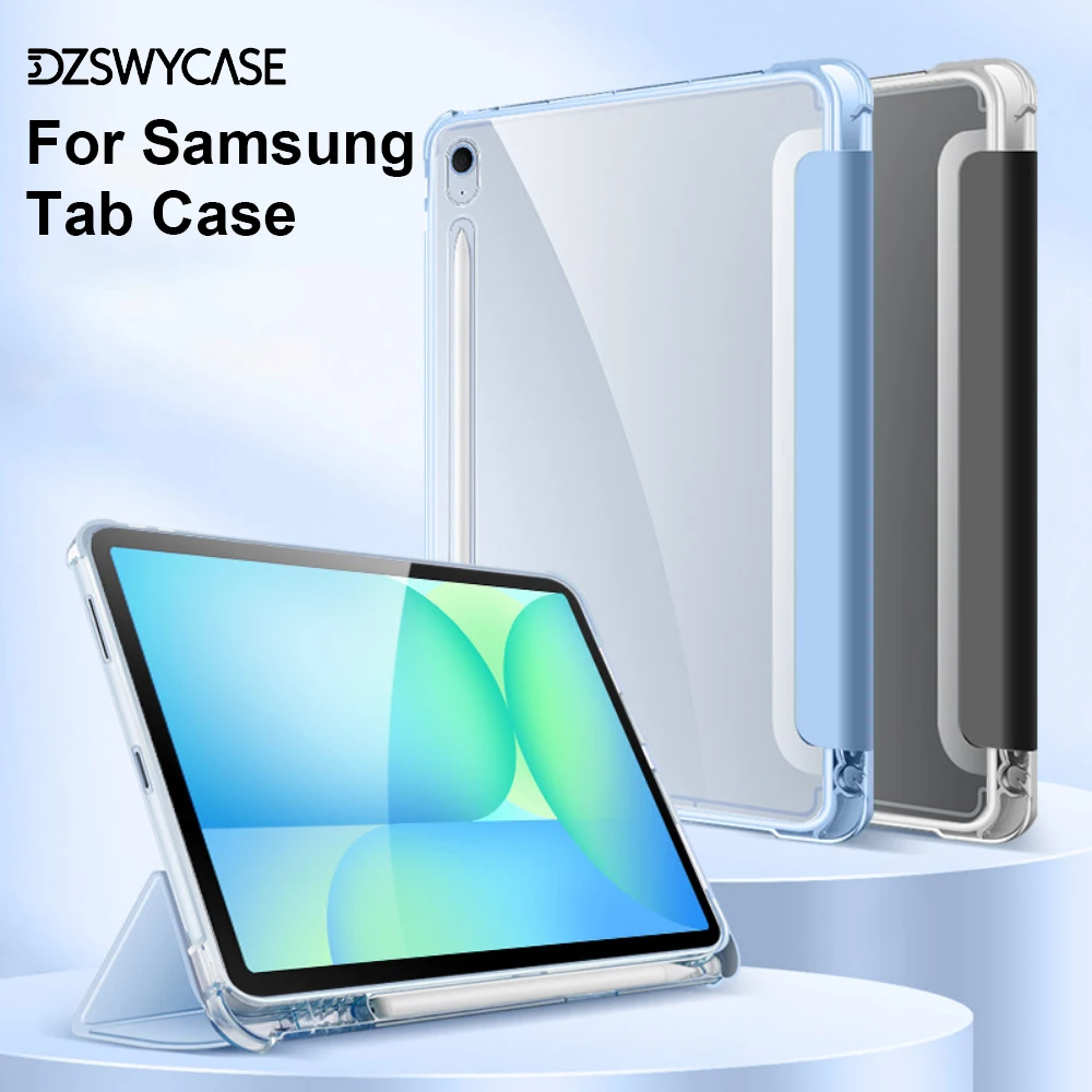 Clear Hard Case For Samsung Galaxy Tab S10 FE S10 Lite S9 FE 10.9",for S9 S10 Plus 12.4", A9 A11 Plus 11" Transparent Back Cover
Clear Hard Case For Samsung Galaxy Tab S10 FE S10 Lite S9 FE 10.9",for S9 S10 Plus 12.4", A9 A11 Plus 11" Transparent Back Cover