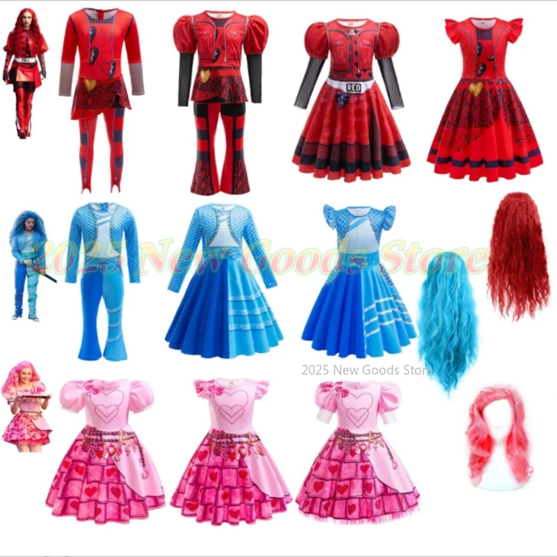 Halloween Girls Christmas Birthday Party Descendants 4 Kids jumpsuit Red Cosplay Costume
Halloween Girls Christmas Birthday Party Descendants 4 Kids jumpsuit Red Cosplay Costume