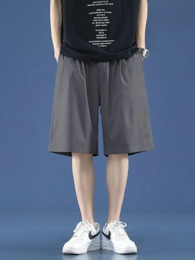 Men's Breathable Ice Silk Casual Shorts Summer Quick-Dry Loose Fit Sports Shorts Large Size
Men's Breathable Ice Silk Casual Shorts Summer Quick-Dry Loose Fit Sports Shorts Large Size
