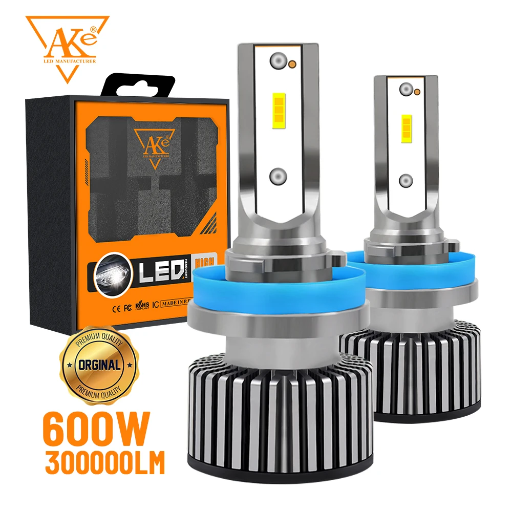H7 LED Headlight Bulbs 300000lm 600w Car Lights CANBUS H1 H4 H11 9005 9006 9012 Auto Lamp 6000K White Light Double Copper Plates
H7 LED Headlight Bulbs 300000lm 600w Car Lights CANBUS H1 H4 H11 9005 9006 9012 Auto Lamp 6000K White Light Double Copper Plates
