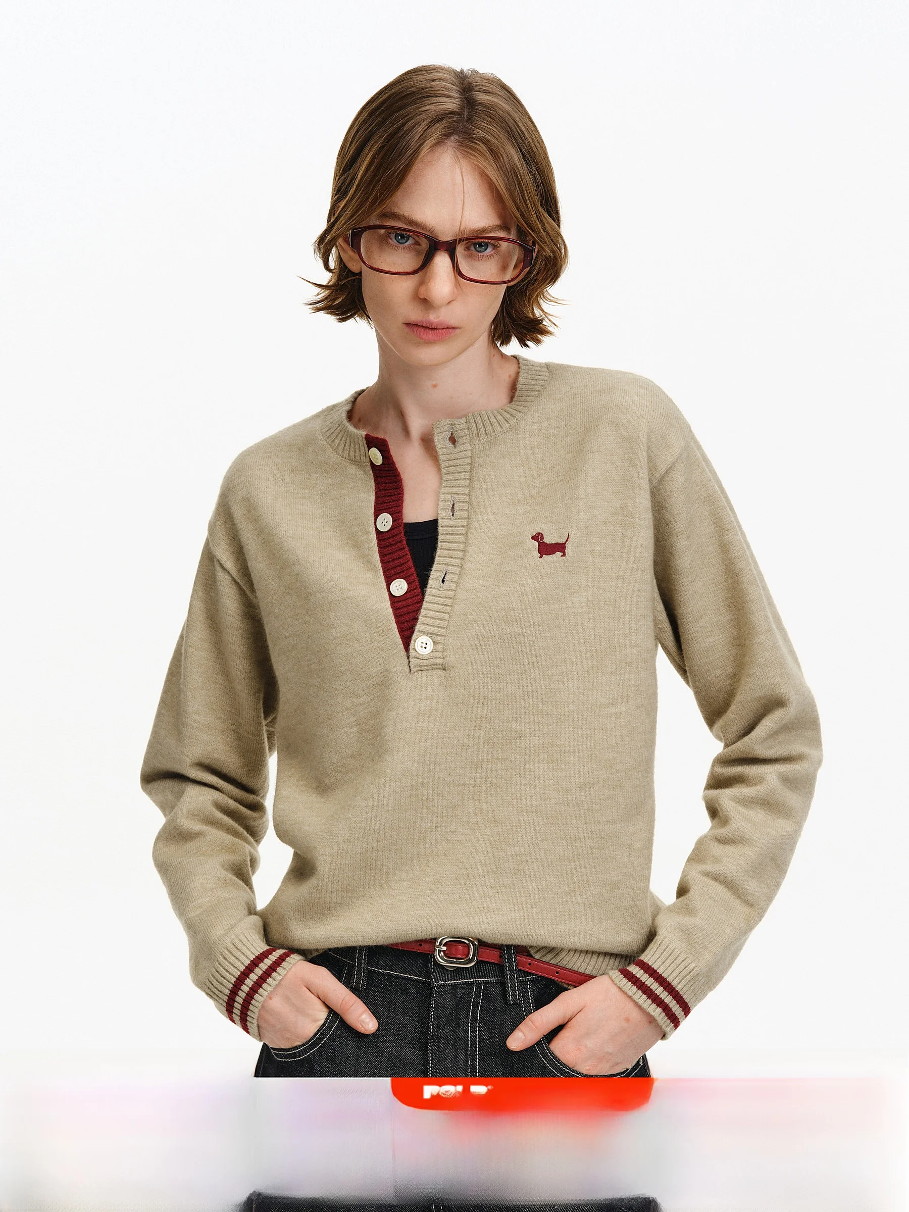 Loose Long Sve Crew Ne Knitted Sweater Couples Vintage Sle Henry Collar Sweater Spring Autumn Seasonal Warmth Animal P...
Loose Long Sve Crew Ne Knitted Sweater Couples Vintage Sle Henry Collar Sweater Spring Autumn Seasonal Warmth Animal P...