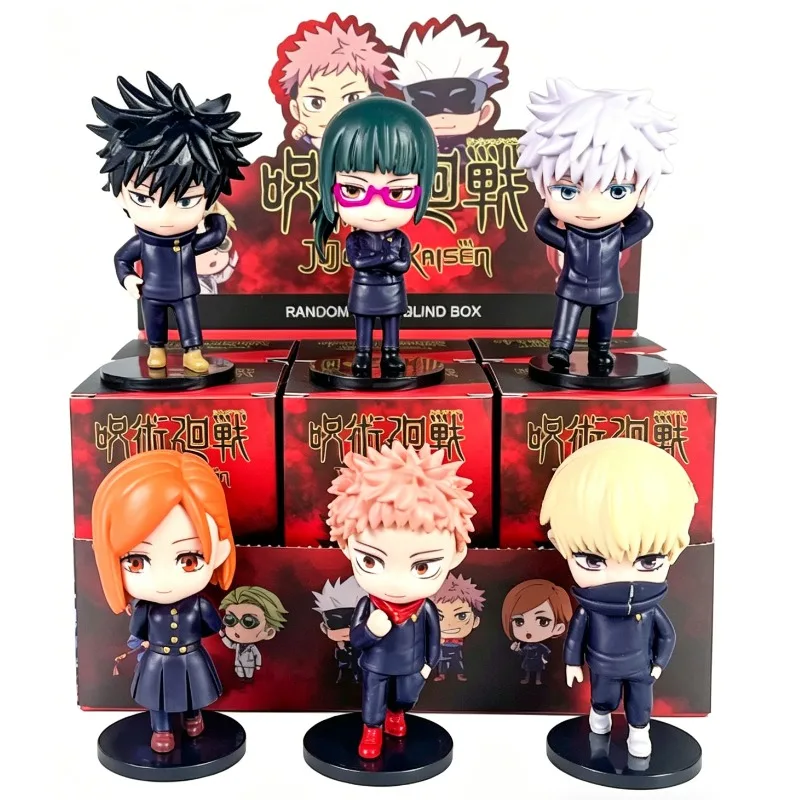 Коллекционная фигурка Jujutsu Kaisen: Годжо Сатору, Итадори Юдзи (Q-версия), капсульная игрушка, модель для декора стола, подарок
Коллекционная фигурка Jujutsu Kaisen: Годжо Сатору, Итадори Юдзи (Q-версия), капсульная игрушка, модель для декора стола, подарок