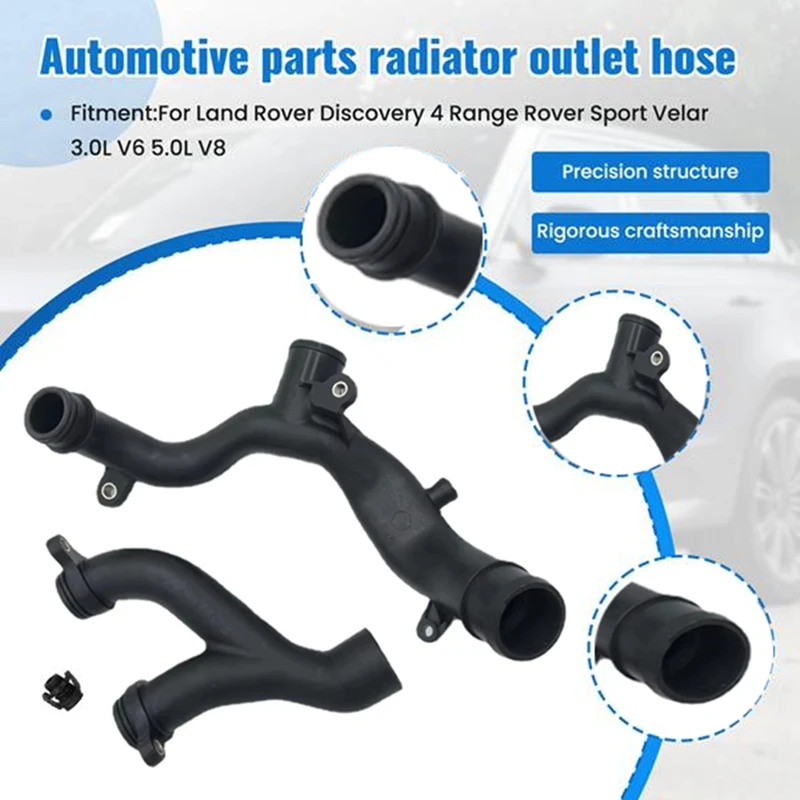 3Pcs Petrol Water Outlet Tube Thermostat Hose With Plug For Land Rover Discovery 4 Range Rover Sport 3.0L V6 5.0L V8
3Pcs Petrol Water Outlet Tube Thermostat Hose With Plug For Land Rover Discovery 4 Range Rover Sport 3.0L V6 5.0L V8
