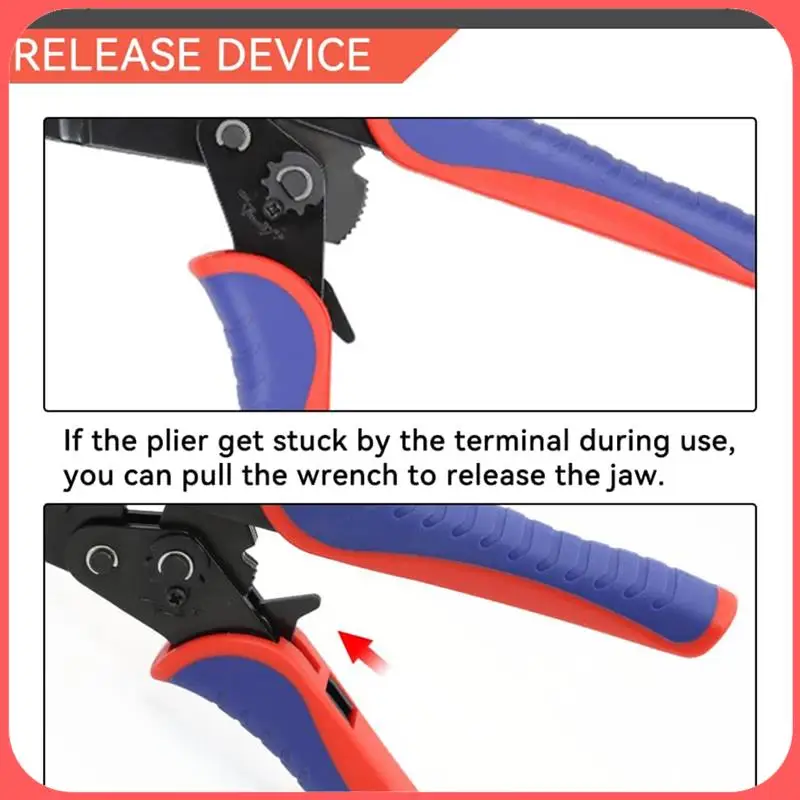 AA89-Crimping Tools For Heat Shrink Connectors - Ratchet Wire Crimpers - AWG 22-10 (0.5-6.0Mm²) - Ratchet Terminal Crimpers
AA89-Crimping Tools For Heat Shrink Connectors - Ratchet Wire Crimpers - AWG 22-10 (0.5-6.0Mm²) - Ratchet Terminal Crimpers