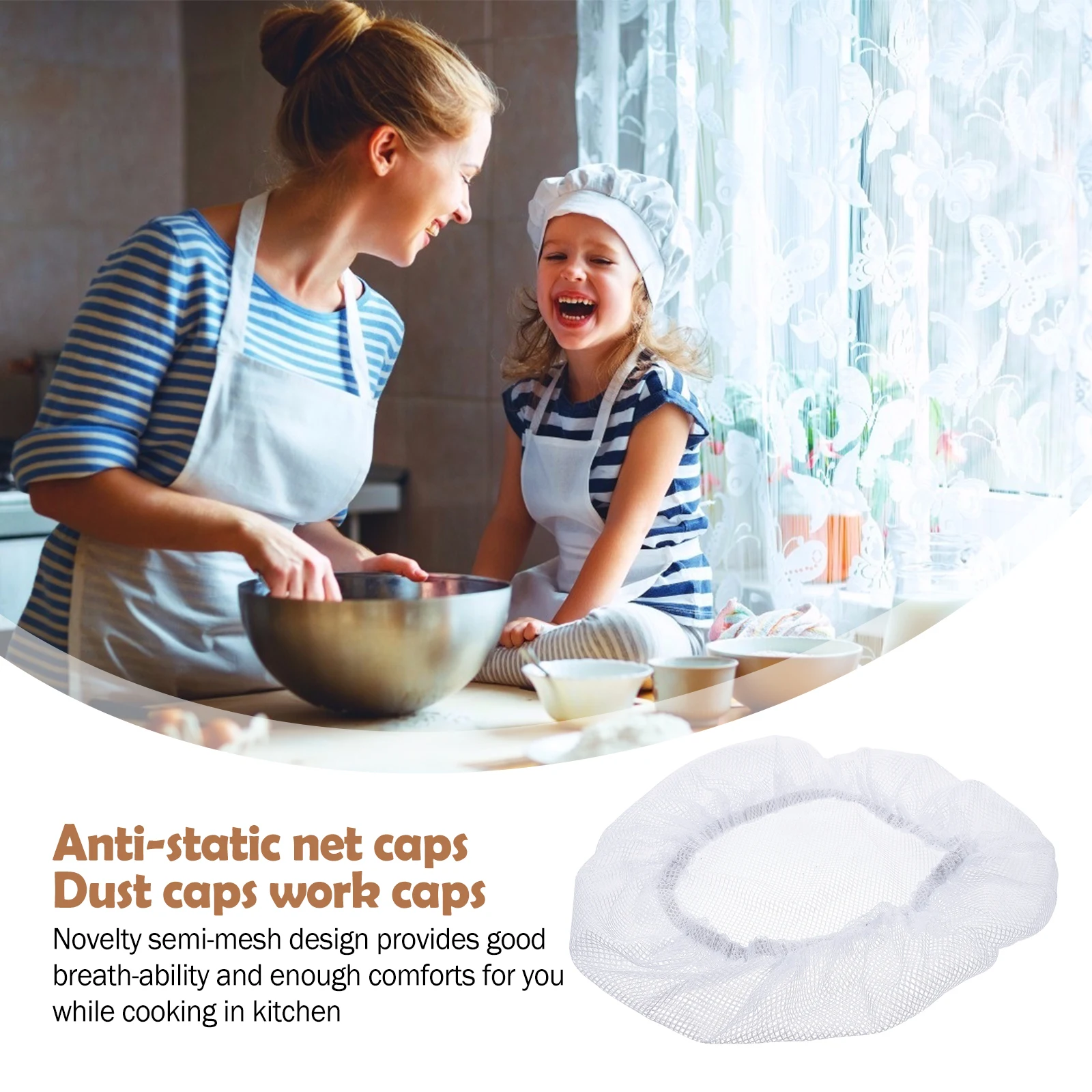 6pcs Anti Static Chef Work Hat Elastic Design Reusable Easy Clean Mesh Fabric Breathable Service Hats for Restaurant Kitchen
6pcs Anti Static Chef Work Hat Elastic Design Reusable Easy Clean Mesh Fabric Breathable Service Hats for Restaurant Kitchen