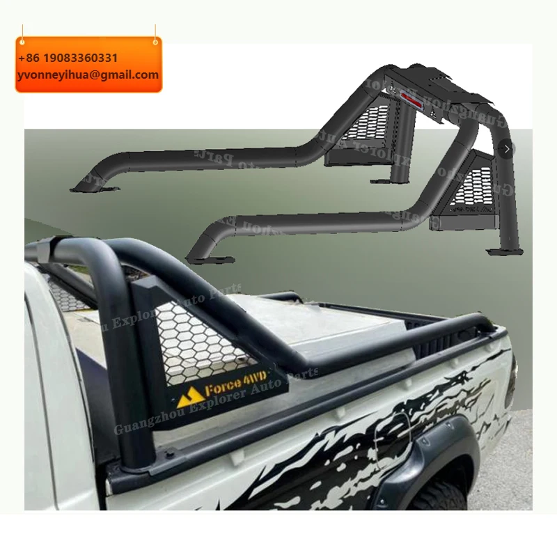 HM Pick Up Sport Roll Bar For Ranger For Toyota Hilux Revo Rocco Vigo For Navara Np300 For Dmax Universal Steel Roll Bar
HM Pick Up Sport Roll Bar For Ranger For Toyota Hilux Revo Rocco Vigo For Navara Np300 For Dmax Universal Steel Roll Bar