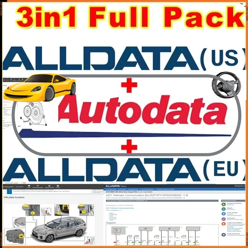 Newest offline Alldata Repair Software 10.53v + mitchel l Ond.mand 5 software Latest Offline software+ unlimited laptop instal
Newest offline Alldata Repair Software 10.53v + mitchel l Ond.mand 5 software Latest Offline software+ unlimited laptop instal