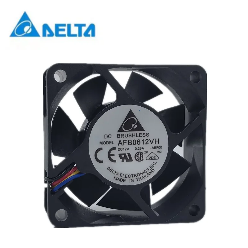 New delta AFB0612VH 12V 0.28a 6025 6cm high wind chassis computer fan
New delta AFB0612VH 12V 0.28a 6025 6cm high wind chassis computer fan