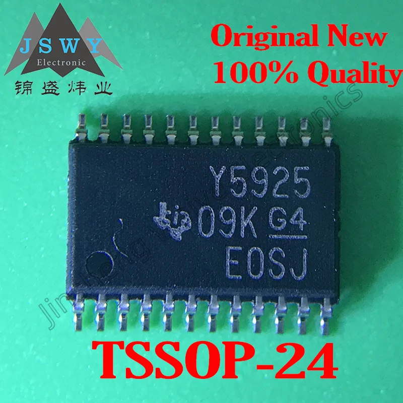 (5/50 PCS) TLC5925IPWR TLC5925 Y5925 TSSOP-24 16-channel LED driver chip. Brand new and original. Fast shipping.
(5/50 PCS) TLC5925IPWR TLC5925 Y5925 TSSOP-24 16-channel LED driver chip. Brand new and original. Fast shipping.