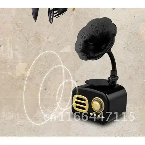 Retro Style Phonograph Mini Wireless Bluetooth Speaker Portable Outdoor Soundbar Box Support TF Card Music Player Radio Audio
Retro Style Phonograph Mini Wireless Bluetooth Speaker Portable Outdoor Soundbar Box Support TF Card Music Player Radio Audio